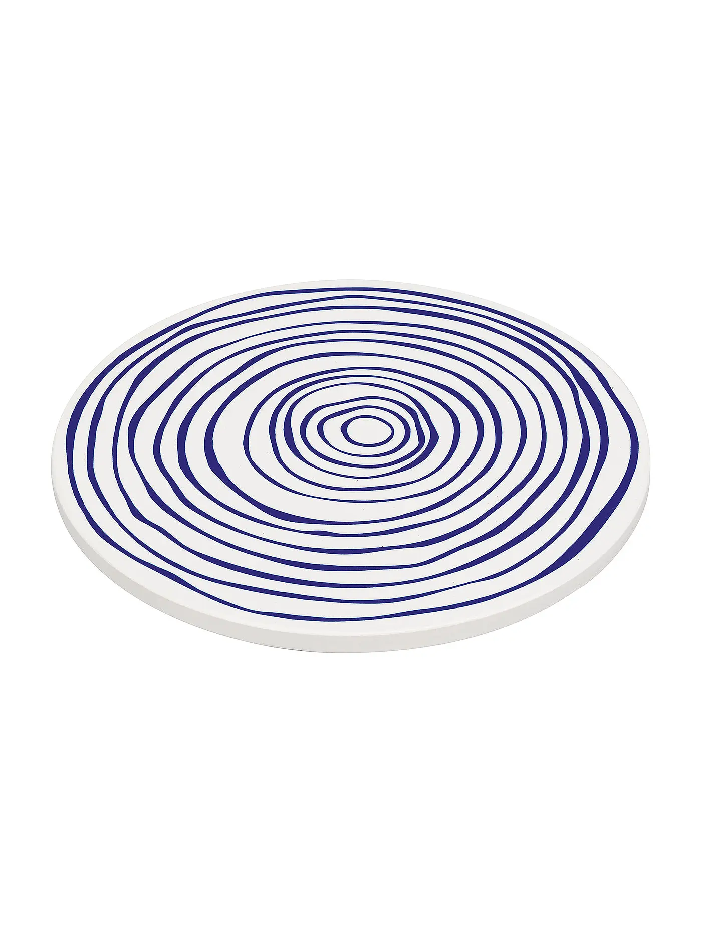 ZASSENHAUS | Untersetzer NORDIC 20cm Circles / Blue-White | 